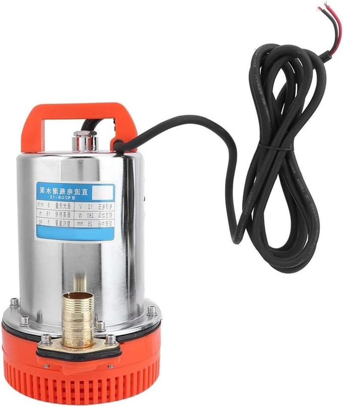 Dompelpomp - Waterpomp - Landbouw Irrigatie - 12V DC - 18 Meter Hefhoogte - null