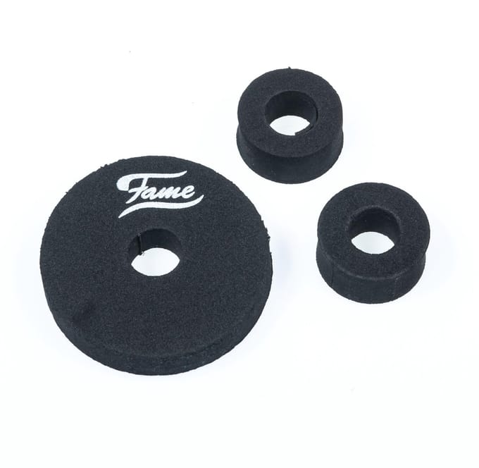 Fame Cymbal Washers HiHat Pack Black - Accessoire voor bekkens