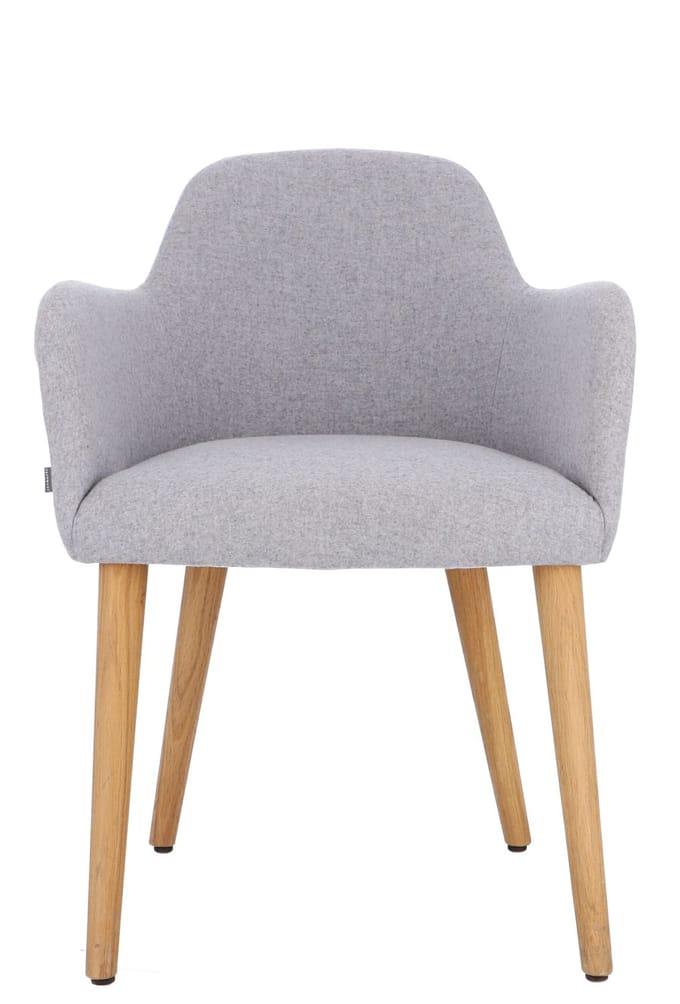Jan Kurtz - Flaminia Fauteuil - Eiken - lichtgrijs - 4 - 6 Wochen