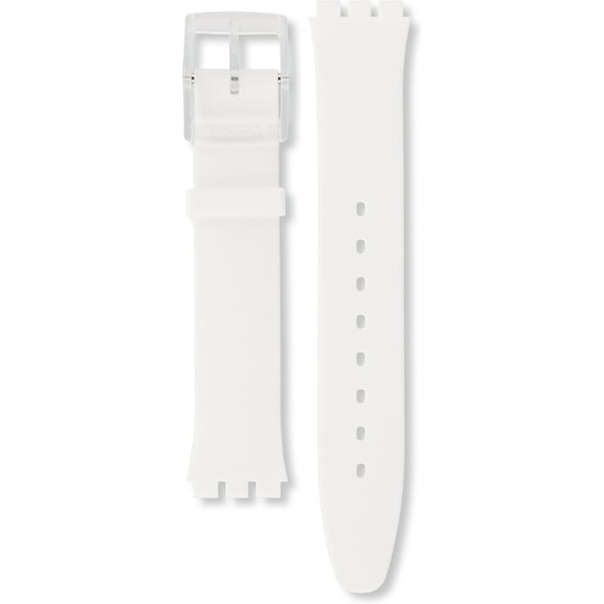 Swatch Plastic - Skin Small 33.7mm - SF/SI/SS08/SS09 ASFK360 SFK360 White Classiness Horlogeband