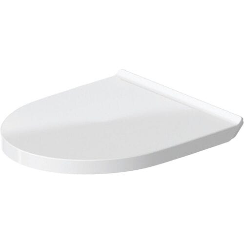 Duravit No.1 DuraStyle Basic WC-zitting - 37.3x43x4.3cm - met softclose - kunststof - wit glanzend