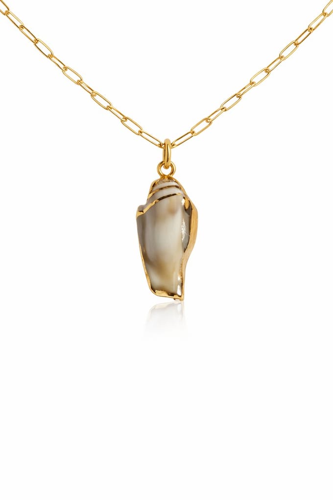 2 Love it Schelp - Ketting - Dames - Stainless steel