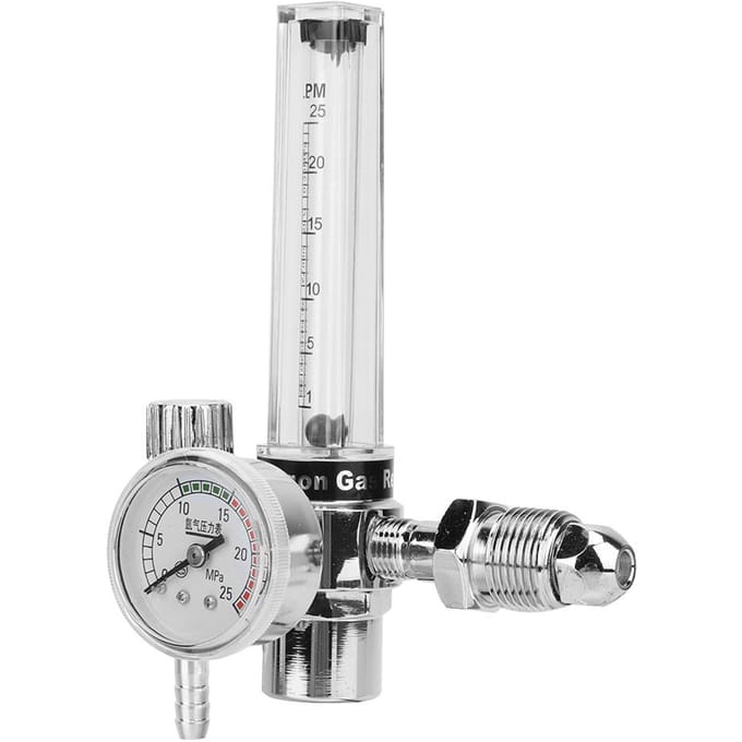 Argongas Drukregelaar Argongasmeter Uitlaat Buitendraad G5 8 14 (CGA540)