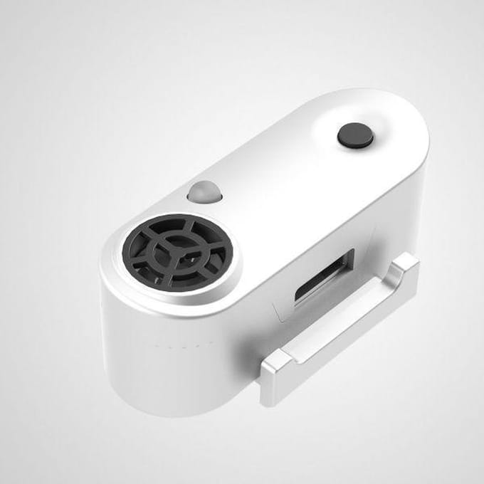 TICKLESS Teek En Vlo Afweer MINI KAT - WIT  (oplaadbare versie die extra lang meegaat)