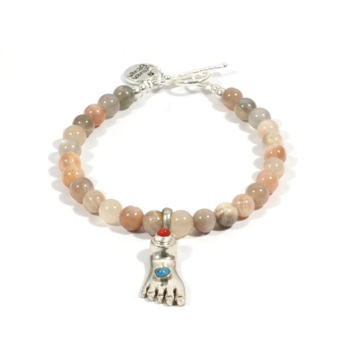 Heaven Eleven - Sunstone 925 Zilver boeddha voetje