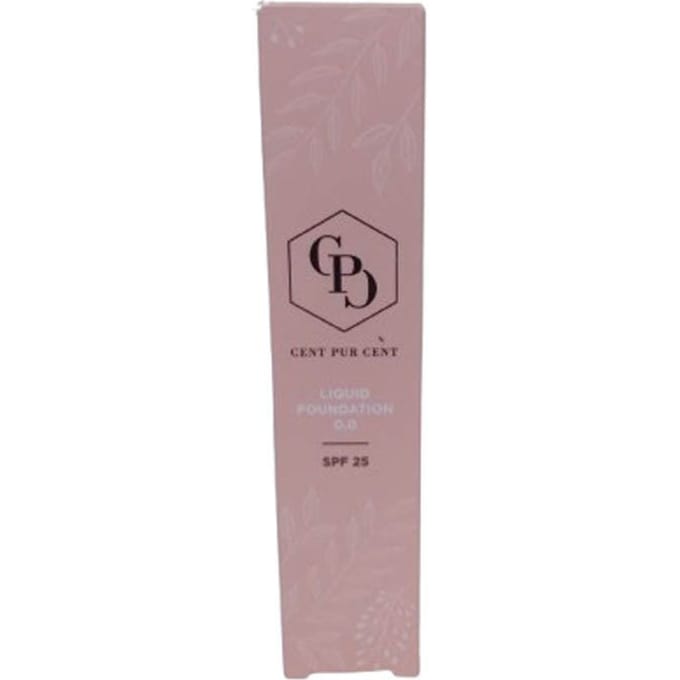 Cent Pur Cent Liquid Mineral Foundation 0.0 - Minerale Foundation - Huidvriendelijk
