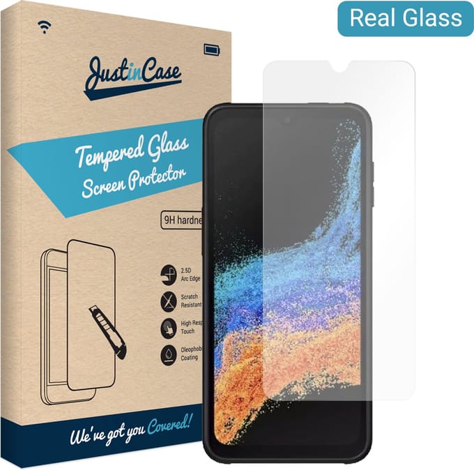 Just in Case screenprotector geschikt voor Samsung Galaxy Xcover 6 Pro - Screenprotector Gehard Glas