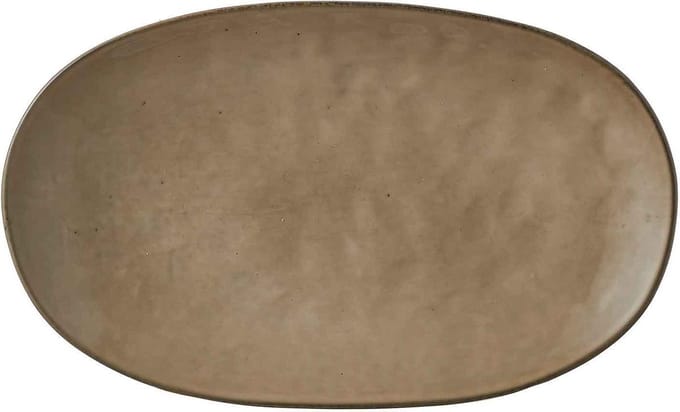 Mica Decorations tabo bord creme maat in cm: 35,5 x 21,5 x 4,5
