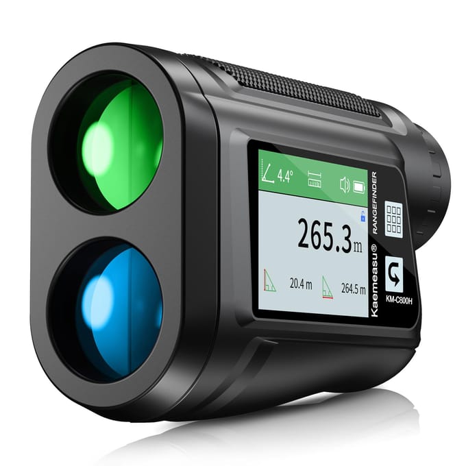 Golf Afstandsmeter met LCD Touchscreen 6x Vergroting 600M / 800M USB Oplaadbare Afstandsmeter 800 m