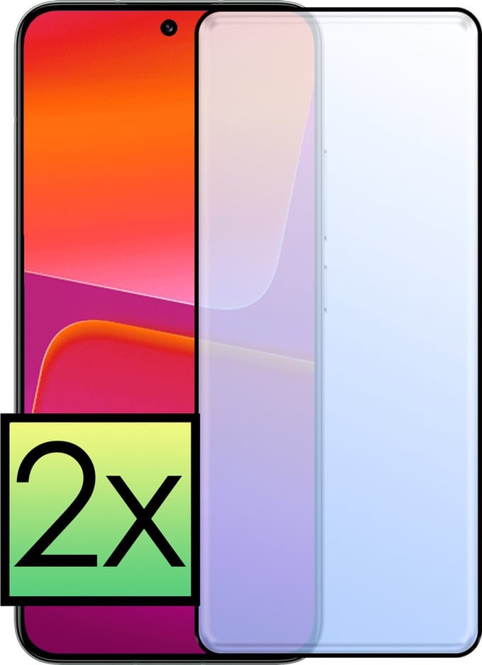 Screenprotector - 2 Stuks - Geschikt voor Xiaomi 13 Pro - Full Cover - Beschermglas - Gehard Glas - Tempered Glass - Screen Protector