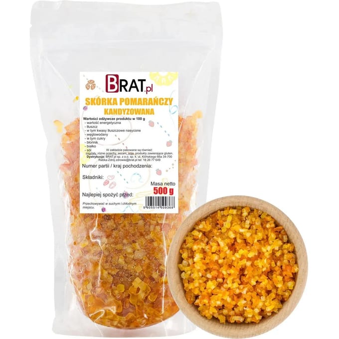 Écorce d'Orange Confite 500G