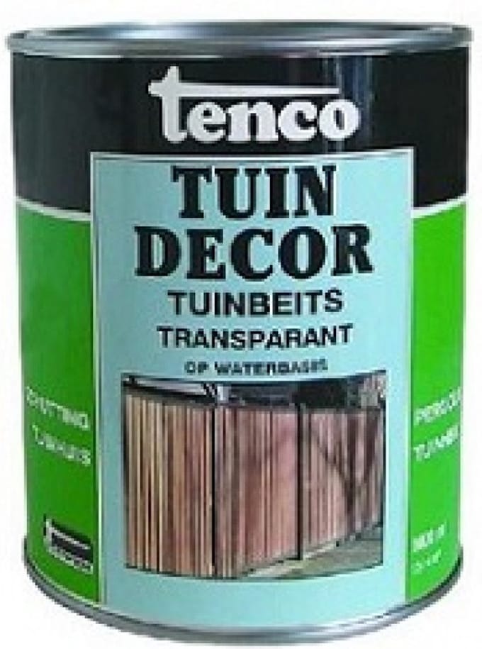 Tenco tuindecor beits transparant groen - 1 liter - Verfhal.nl
