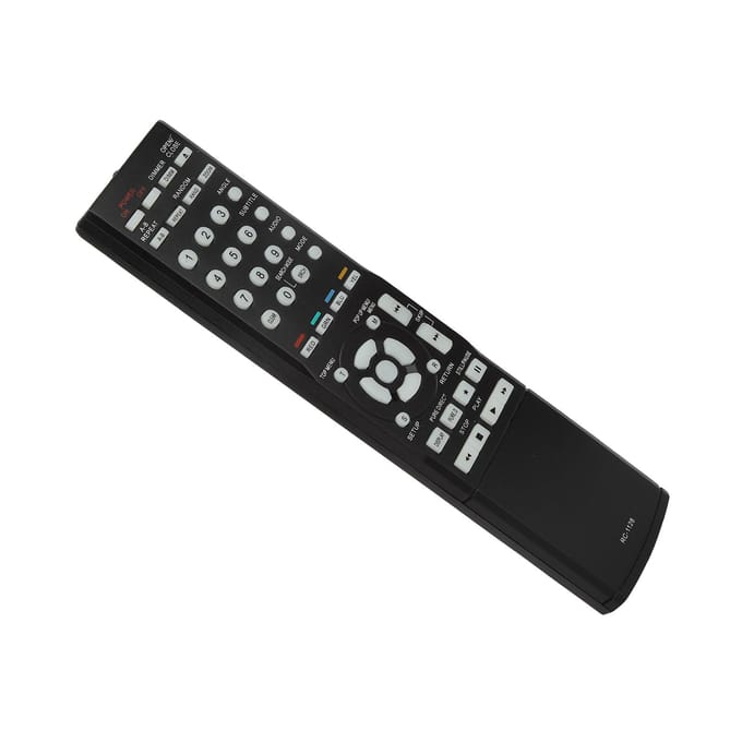 Télécommande de rechange pour lecteur DVD compatible avec les lecteurs DENON RC‑1128 o gray