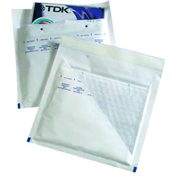 CD envelop Quantore luchtkussen 175x200mm wit 5 stuks