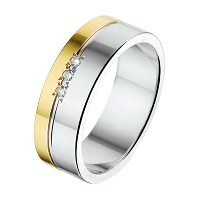 Ring Al763 - 6 Mm - 0.03ct H Si