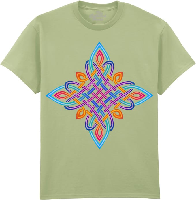 Celtic 4 Star The Coloured House T-shirt M