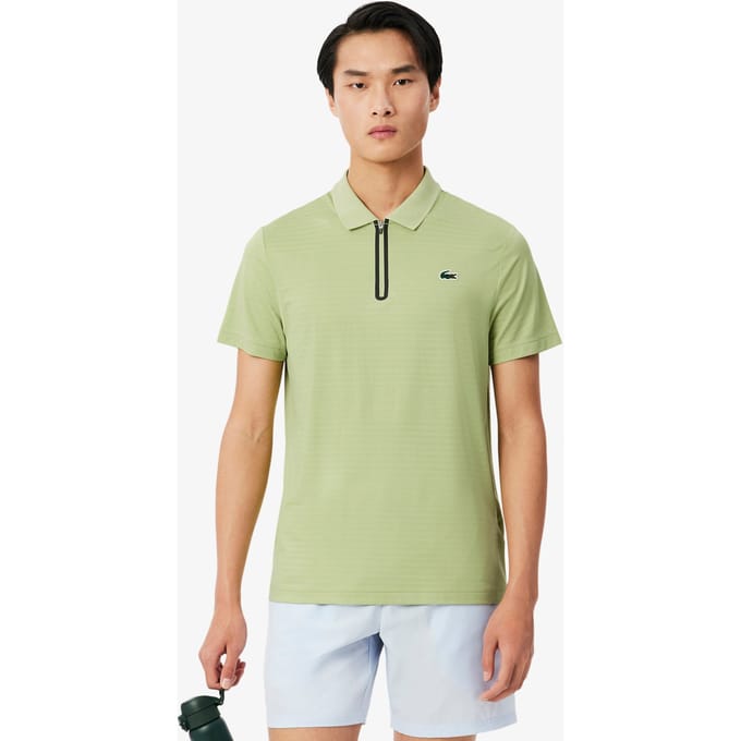 Lacoste Players Collection Korte Mouw Poloshirt Groen M Man