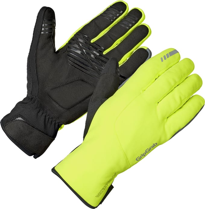 GripGrab - Polaris 2 Waterproof Winter Fietshandschoenen PrimaLoft - Geel Hi-Vis - Unisex