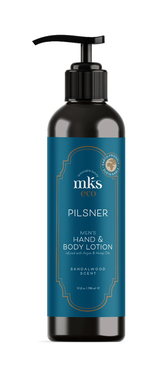 MKS-Eco MEN Pilsner Men's Hand & Body Lotion Sandalwood 296ml