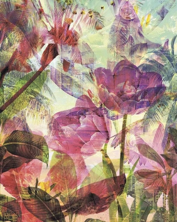 Fotobehang - Metropical 200x250cm - Vliesbehang