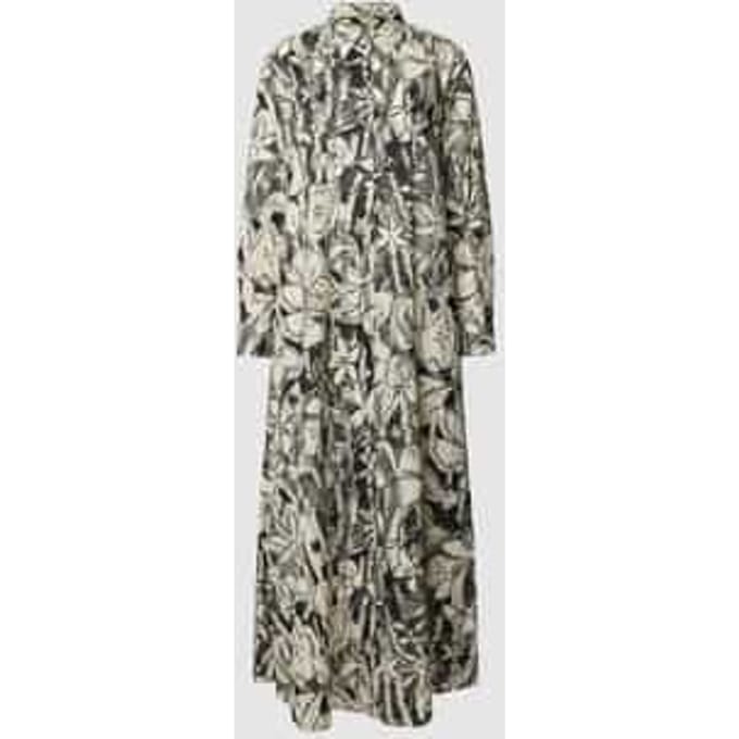 Maxi-jurk met all-over print