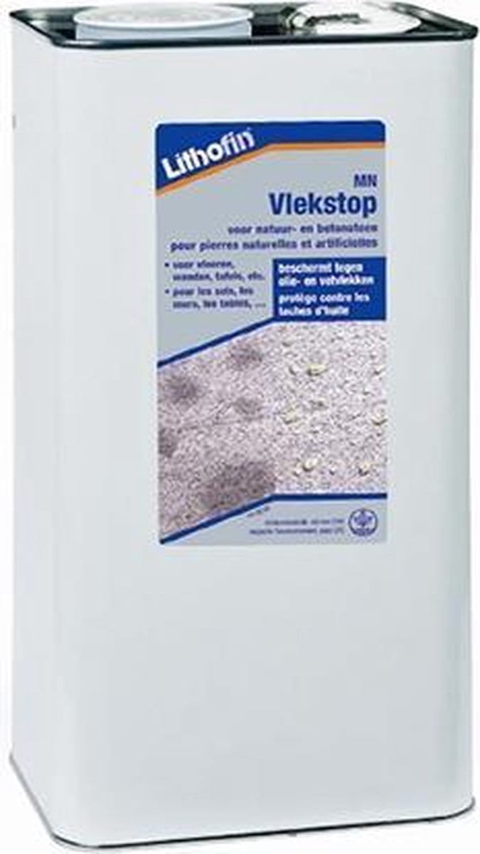 MN Vlekstop - Natuursteen impregneer vlekwerend - Lithofin - 5 L