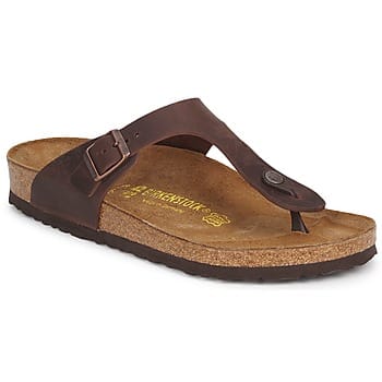 Birkenstock Gizeh Dames Slippers - Bruin - Maat 36