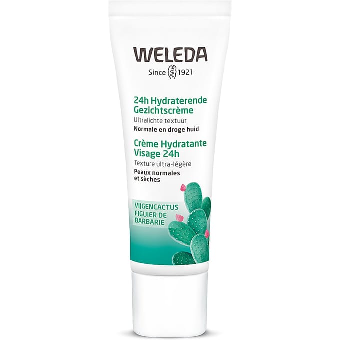 WELEDA - 24H Hydraterende Gezichtscrème - Vijgencactus - 30ml - 100% natuurlijk