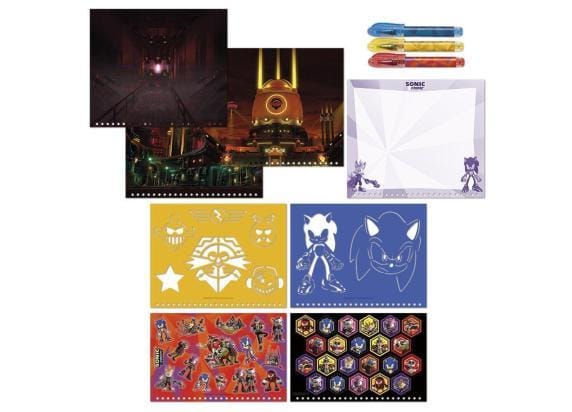 Totum Sonic Prime Designer Activity Book Educatieve boeken (spelletjes en raadsels)