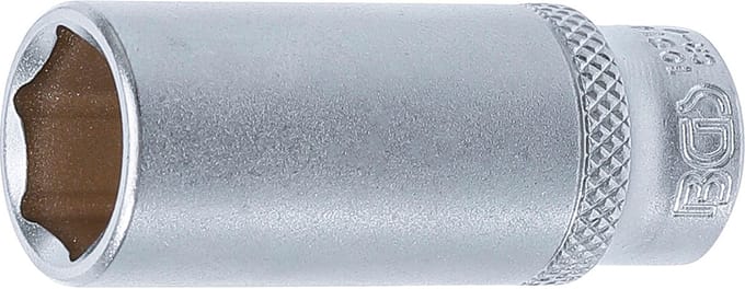 BGS Dopsleuteldop zeskant diep - 1/4 - 14 mm