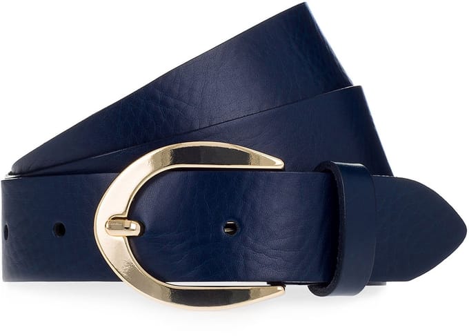 Vanzetti Riem Leer - Dames - 95 cm - marine