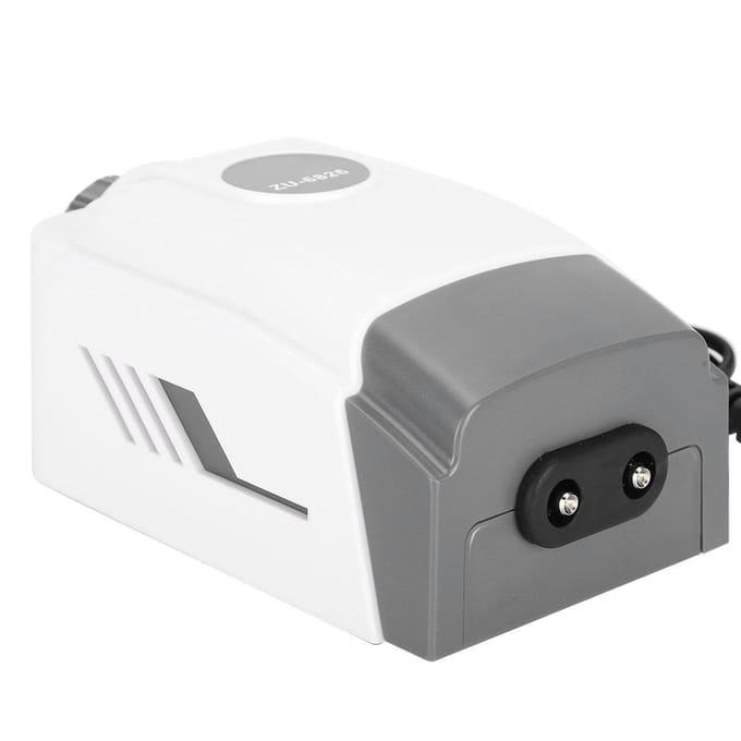 Vistank Aquarium Stille Zuurstofpomp Zuurstofvoorziening Luchtpomp ZU?6826 6W gray