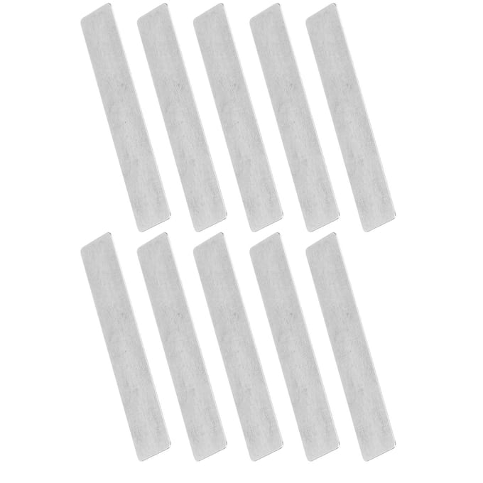 10 Stuks Luchtcompressor Klepplaat Gietijzer Rechthoekig Pompaccessoires voor 51mm Cilinder