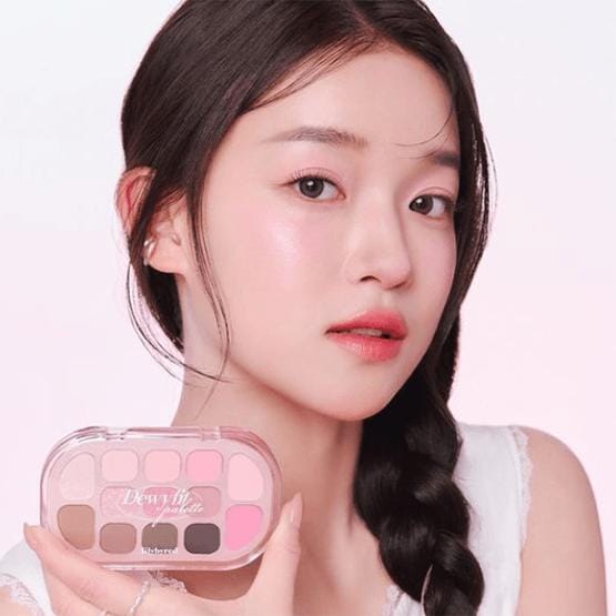 [lilybyred] Dewy Fit Palette (3 kleuren) 01 Peach Cream beige