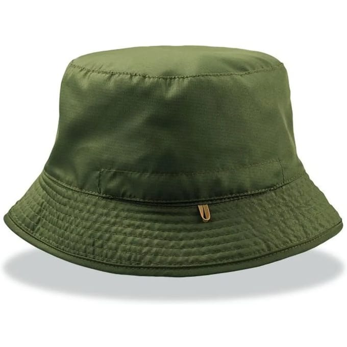 Atlantis Headwear - Bucket Pocket-S - Olive - One Size