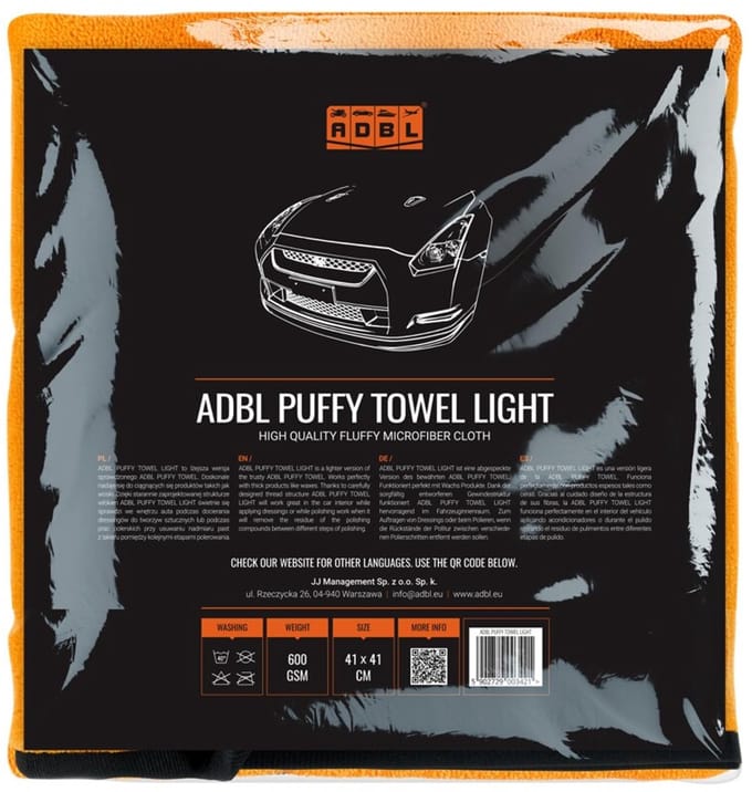 ADBL PUFFY TOWEL LIGHT - ADBADB000381
