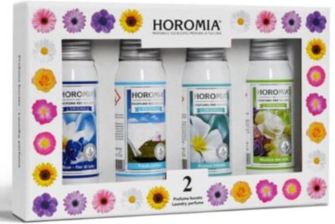 Horomia Geschenkset - Wasparfum Proefpakket - Horo 2 - 4x 50ml wasparfum