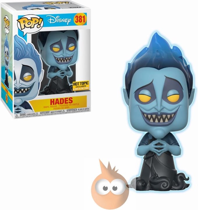 Funko Pop! Disney: Hercules - Hades #381 Hot Topic Exclusive Glow Chase