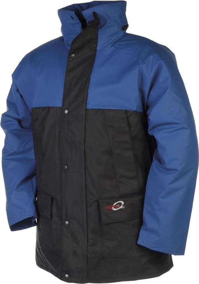 Sioen flexothane jas 4899 marine-/korenblauw l