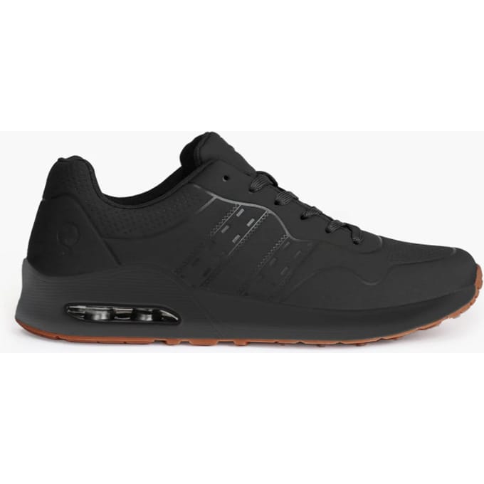 Heren Sneaker Hank - Zwart/Zwart