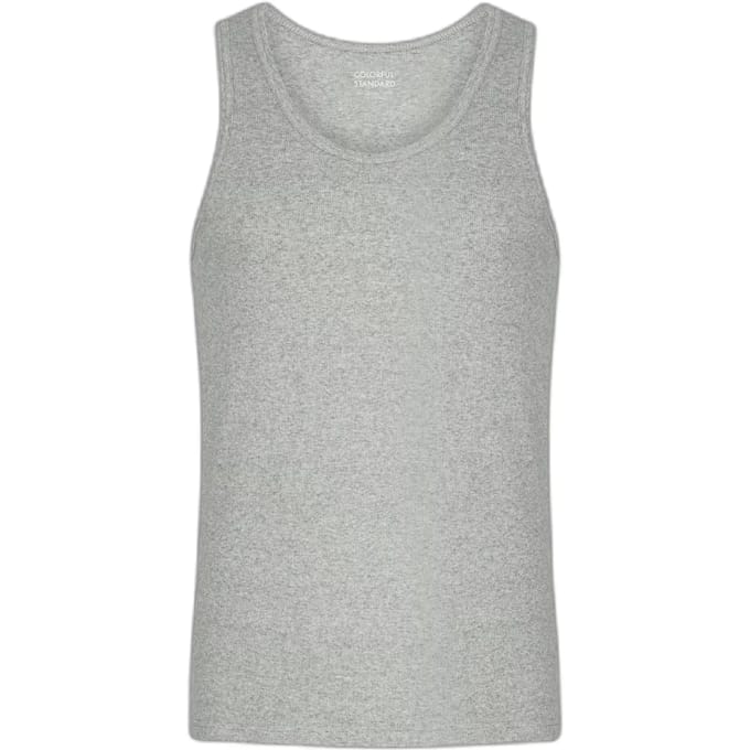 Geribbelde tanktop Colorful Standard Organic