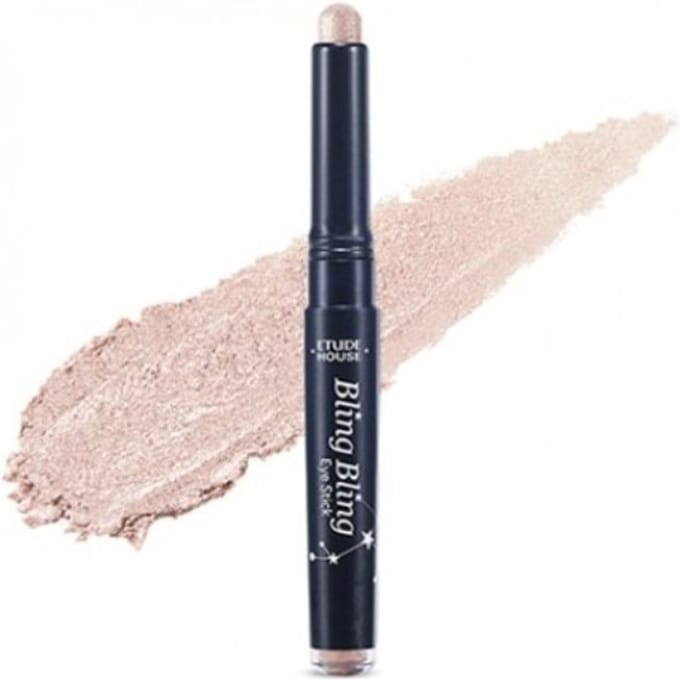 ETUDE - Bling Bling Eye Stick - 1.4g - No.15 Apricot Swan Star