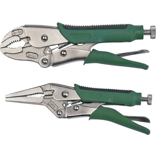 Mannesmann griptangenset - 2-delig - Green Line - Molybdeen staal