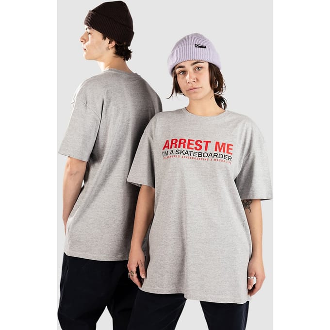 Macba Life Arrest Me T-Shirt grijs
