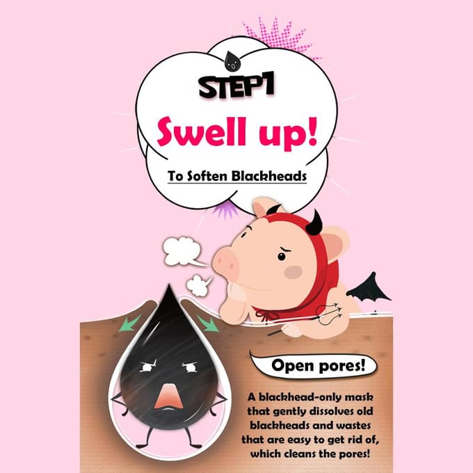 Elizavecca, Milky Piggy 3-Step Blackhead Solution, 6 g beige