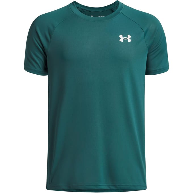 Under Armour Tech 2.0 T-shirt Jongens-groen, wit
