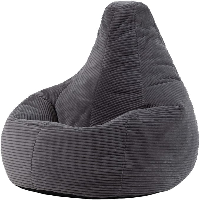 icon - Dalton Zitzak Fauteuil - Gaming - Ribfluweel - Houtskool