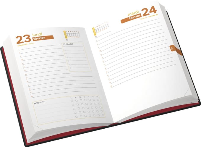 Oxford agenda L'Etudiant 2026/2027, 1 week per 2 pagina's, 100 x 150 mm