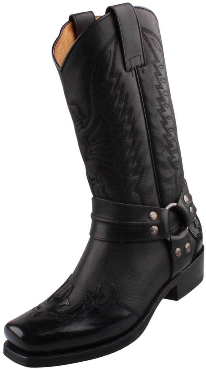 Sendra Laarzen Biker Laarzen 4980 Zwart