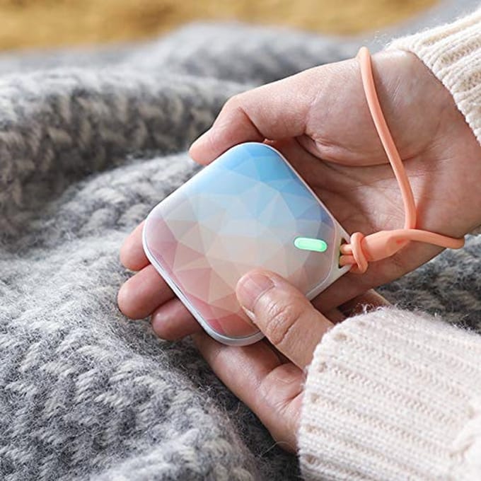 Oplaadbare Handwarmer - Elektronische Draagbare Handwarmer met Dubbelzijdige Verwarming